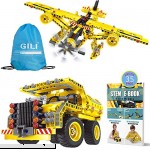 Gili Building Toys Gifts for Boys & Girls Age 6yr-12yr Construction Engineering Kits for 7 8 9 10 Year Old Educational STEM Learning Sets for Kids  B0716D4QT5